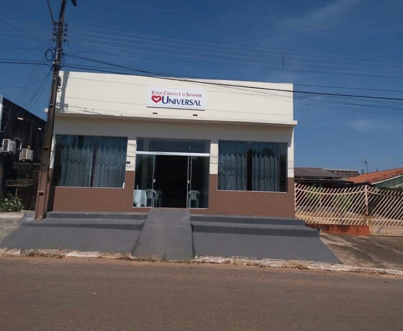 Igreja Universal NOVA CANAA - Av. brasil , 131 - Centro , Nova Canaã do Norte - Mato Grosso  - 78515-000 - Brasil, 131 - Centro  Nova Canaã do Norte - Mato Grosso - Brasil