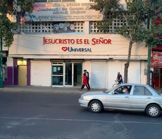 Igreja Universal SAN COSME - Av. Ribera de San Cosme , 157 - Cuauhtémoc, Alc. Cuauhtémoc - Ciudad de México  - 06400 - México, 157 - Cuauhtémoc Alc. Cuauhtémoc - Ciudad de México - México