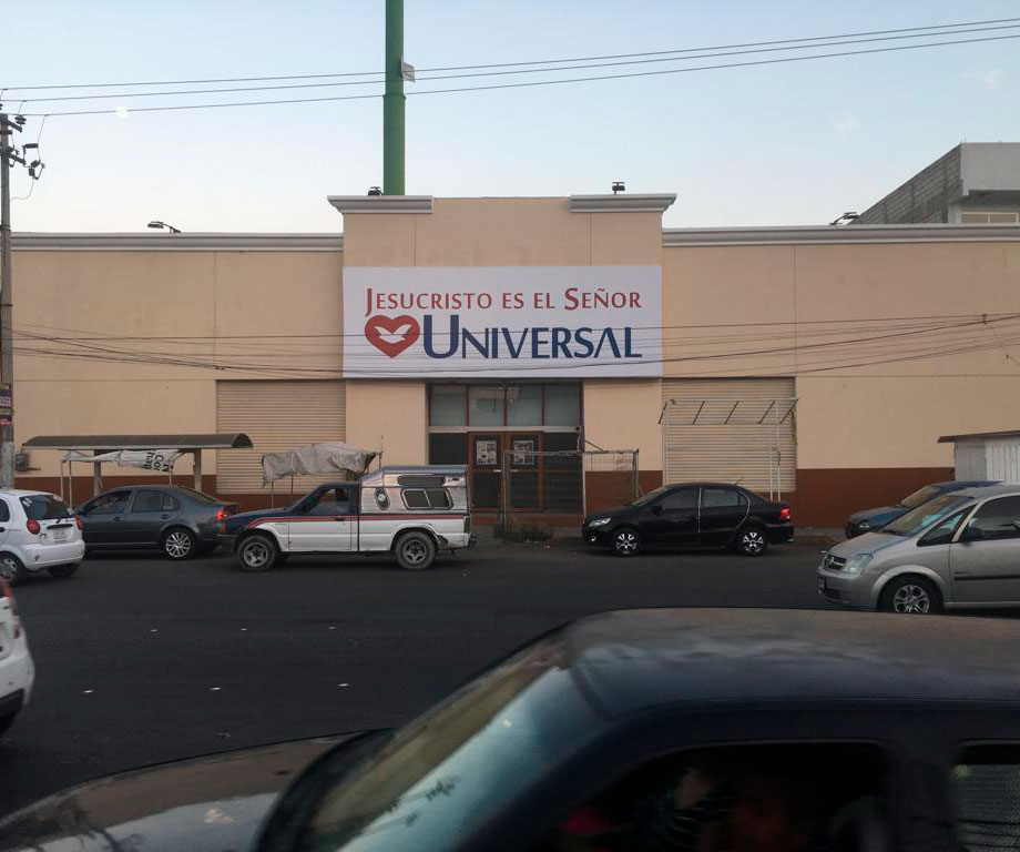 Igreja Universal CIUDAD AZTECA - Av. Central, 46 - Ciudad Azteca. Sección Poniente, Ecatepec de Morelos - Estado de México  - 55120 - México, 46 - Ciudad Azteca. Sección Poniente Ecatepec de Morelos - Estado de México - México
