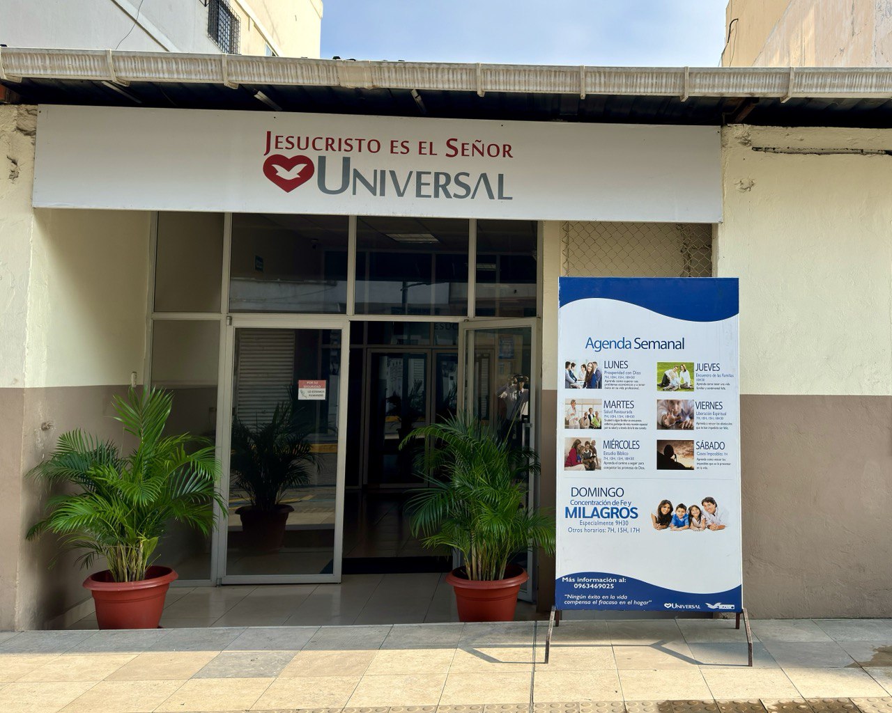 Igreja Universal SANTA ROSA - Av. MODESTO CHAVEZ FRANCO Y ANTONIO JOSE DE SUCRE, 1 - CENTRO, Santa Rosa - El Oro  - 070602 - Equador, 1 - CENTRO Santa Rosa - El Oro - Equador