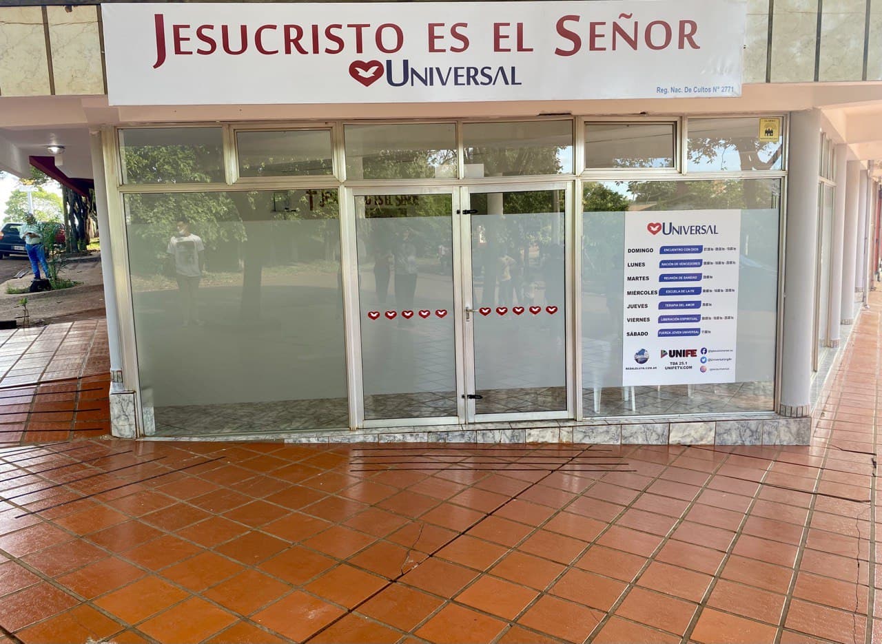 Igreja Universal PUERTO RICO - Misiones, 100 - Puerto Rico, Puerto Rico - Misiones  - N3334CQB - Argentina, 100 - Puerto Rico Puerto Rico - Misiones - Argentina