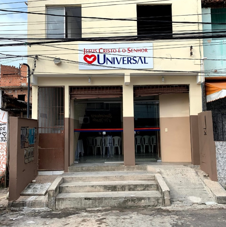 Igreja Universal ALTO DAS POMBAS - Rua Teixeira Mendes, 121 - Alto das Pombas, Salvador - Bahia  - 40226590 - Brasil, 121 - Alto das Pombas Salvador - Bahia - Brasil