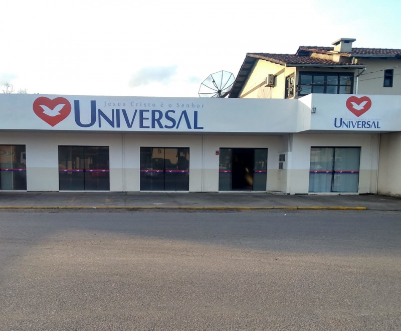 Igreja Universal JACINTO MACHADO - Av. Egídio Tomási S/n - Centro , Jacinto Machado - Santa Catarina  - 88950-000 - Brasil, 0 - Centro  Jacinto Machado - Santa Catarina - Brasil