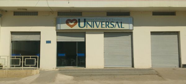 Igreja Universal CONJUNTO SIR - Avenida Moacir Paleta, 2600 - São Pedro, Governador Valadares - Minas Gerais  - 35020-360 - Brasil