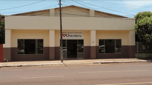 Igreja Universal CANARANA - Av: Mato Grosso , 76 - Centro, Canarana - Mato Grosso  - 78640000 - Brasil, 76 - Centro Canarana - Mato Grosso - Brasil