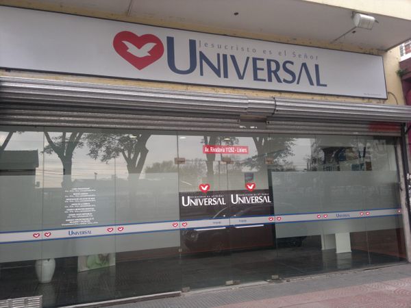 Igreja Universal LINIERS - Av. Rivadavia, 11262 - Liniers, Ciudad autonoma Buenos aires - Capital federal  - C1408AAZ - Argentina, 11262 - Liniers Ciudad autonoma Buenos aires - Capital federal - Argentina