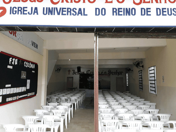 Igreja Universal COL OLIVEIRA MACHADO - Rua João Vicente, 92 - Colônia Oliveira Machado, Manaus - Amazonas  - 69070-730 - Brasil, 92 - Colônia Oliveira Machado Manaus - Amazonas - Brasil