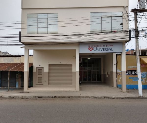 Igreja Universal MACHALA - Av. Ayacucho e/ Pasaje y Boyaca, 1327 - Centro, Machala - El Oro  - 070206 - Equador, 1327 - Centro Machala - El Oro - Equador