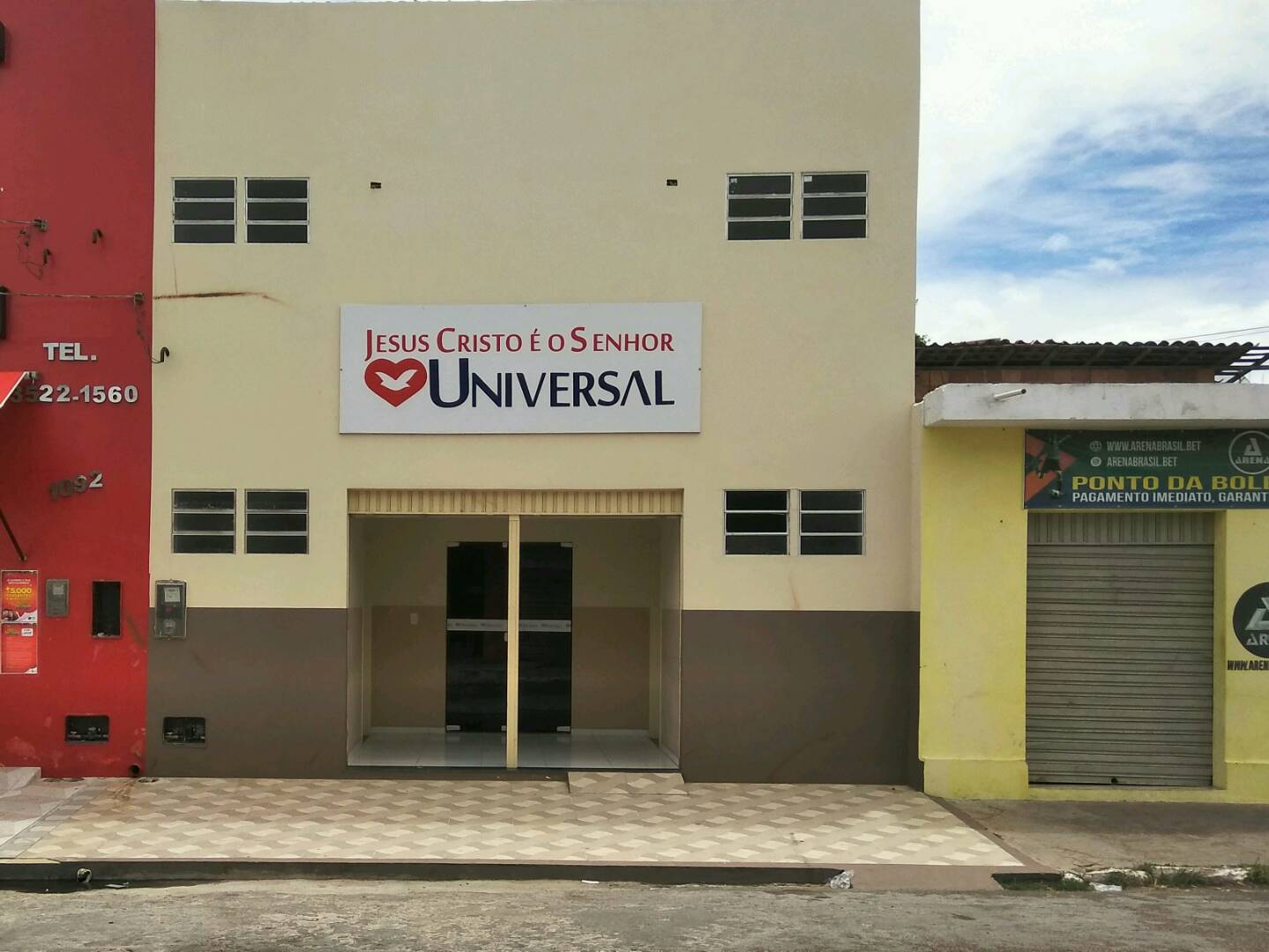 Igreja Universal CIDADE NOVA - Av. Jornalista Augusto Gomes, 1086 - Cidade Nova, Estancia - Sergipe  - 49200000 - Brasil, 1086 - Cidade Nova Estancia - Sergipe - Brasil