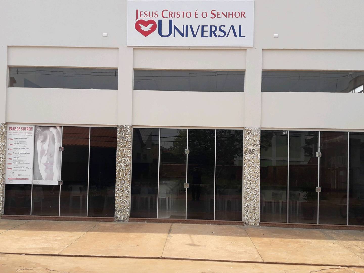 Igreja Universal CHAPADA - Av: São Sebastião , 367 - São Sebastião, Chapada dos Guimarães - Mato Grosso  - 99530-009 - Brasil, 367 - São Sebastião Chapada dos Guimarães - Mato Grosso - Brasil