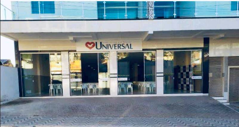 Igreja Universal MALACACHETA - Av. Pedro Abrantes , 326 - Centro , Malacacheta - Minas Gerais  - 39690-000 - Brasil