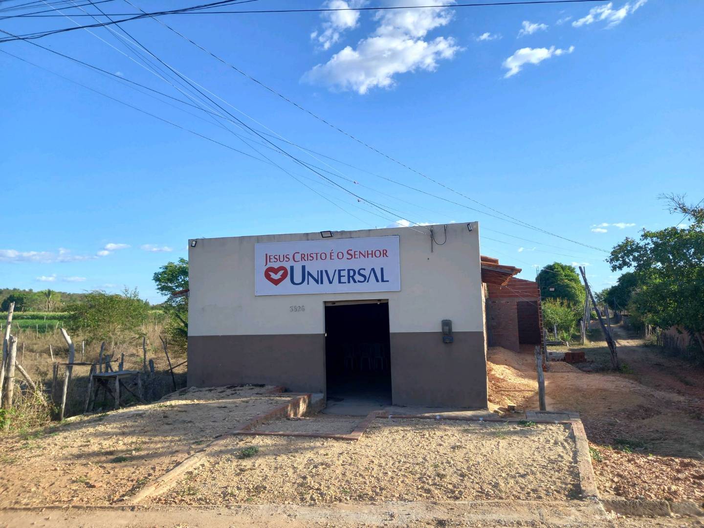 Igreja Universal NAZARIA - Rua 23 de Julho, 3826 - Nazaria, Secretaria , Teresina - Piauí  - 64415-000 - Brasil