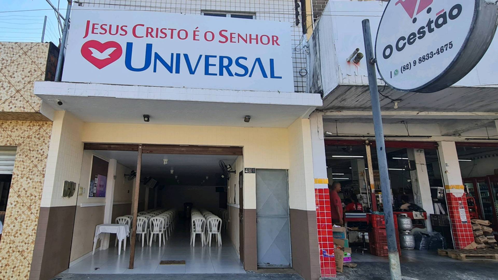 Igreja Universal CHA DO BEBEDOURO - Rua Doutor Osvaldo Cruz, 481 - Chã de Bebedouro, Maceió - Alagoas  - 57018630 - Brasil