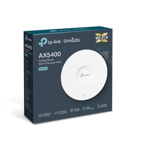TP-LINK Omada EAP670 AX3600 Dual Band Wi-Fi 6 1x2.5Gbit RJ45 Port 574Mbps/2.4GHz/4804Mbps/5GHz Access Point (Adaptörlü)