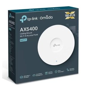 TP-LINK Omada EAP670 AX3600 Dual Band Wi-Fi 6 1x2.5Gbit RJ45 Port 574Mbps/2.4GHz/4804Mbps/5GHz Access Point (Adaptörlü)