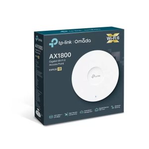 TP-LINK Omada EAP620 HD AX1800 Dual Band Wi-Fi 6 1x1Gbit RJ45 Port 574Mbps/2.4GHz 1201Mbps/5GHz Access Point (Adaptörlü)