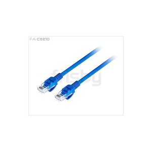 FRISBY FA-C6E010 10MT CAT6 UTP PATCH KABLO MAVİ