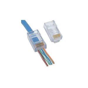 URANIUM EZRJ45 CAT5/6 ACIK UCLU SOKET RJ45 KONNEKTOR 100 LU PAKET