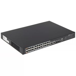 DAHUA PFS3226-24ET-240 24 PORT 10/100+ 2XRJ45+ 2XGB SFP COMBO 240W POE RACKMOUNT SWITCH