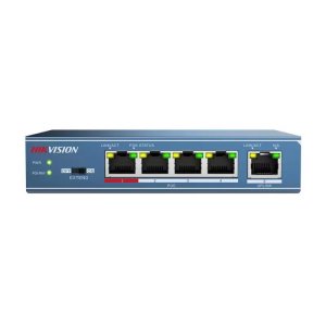 HIKVISION DS-3E0105P-E/M(B) 4 PORT 10/100 + 1X10/100 UPLINK 58W POE SWITCH