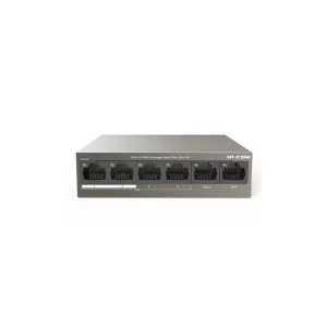 IP-COM F1106P-4-63W 4 PORT 10/100+2X10/100 UPLINK 58W POE SWITCH