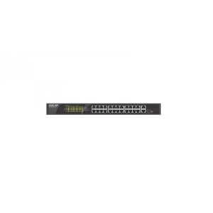 RUIJIE REYEE RG-ES126S-LP V2 24 PORT 10/100+1XGB RJ45 / 1XGB SFP UPLINK RACMOUNT 180W POE SWITCH