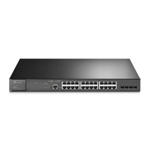 TP-LINK OMADA TL-SG3428MP 28 PORT GIGABIT L2+ 24 PORT POE+ GIGABIT L2+ 4 X SFP 384W YÖNETİLEBİLİR RACKMOUNT SWITCH