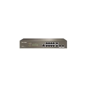 IP-COM G5312F 10 PORT GIGABIT + 2X GIGABIT SFP+ CONSOLE PORT L3 CLOUD YONETILEBILIR SWITCH