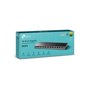 TP-LINK TL-SG116E 16 PORT 10/100/1000 GIGABIT UNMANAGED PRO SWITCH