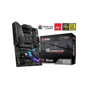MSI MPG B550 GAMING PLUS DDR4 4400MHZ 1XHDMI 1XDP 2XM.2 USB 3.2 ATX AM4