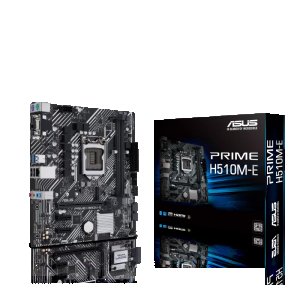 ASUS PRIME H510M-E DDR4 3200MHZ 1XVGA 1XHDMI 1XDP 1XM.2 USB 3.2 MATX 1200P (11. VE 10.NESİL İŞLEMCİ UYUMLU)
