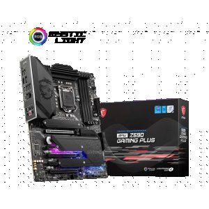 MSI MPG Z590 GAMING PLUS DDR4 5333MHZ 1XHDMI 1XDP 3XM.2 USB 3.2 ATX 1200P (10. VE 11.NESİL İŞLEMCİ İLE UYUMLU)