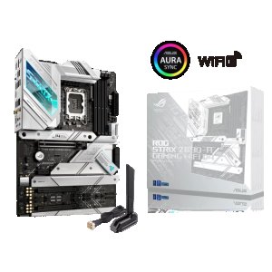 ASUS ROG STRIX Z690-A GAMING WIFI D4 DDR4 5333MHZ 1XHDMI 1XDP 4XM.2 USB 3.2 ATX 1700P (12.VE 13.NESİL İŞLEMCİ İLE UYUM