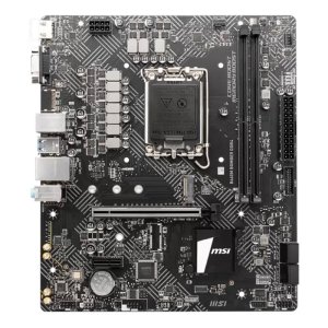 MSI B660M BOMBER DDR4 4600MHZ 1XVGA 1XHDMI 1XM.2 USB 3.2 MATX 1700P