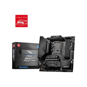 MSI MAG B660M MORTAR DDR4 6200MHZ 1XHDMI 1XDP 2XM.2 USB 3.2 MATX 1700P (12.NESİL İŞLEMCİ İLE UYUMLU)