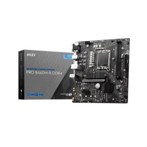 MSI PRO B660M-B DDR4 4600MHZ 1XVGA 1XHDMI 1XM.2 USB 3.2 MATX 1700P (12. VE 13.NESİL İŞLEMCİ UYUMLU)