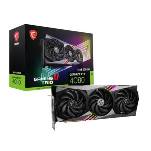 MSI GEFORCE RTX4080 16GB GAMING X TRIO 16GB GDD56X 256BIT 1XHDMI 3XDP EKRAN KARTI