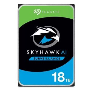 18 TB SEAGATE 3.5 SKYHAWK SATA SV35 7200RPM 256MB 7/24 GUVENLIK ST18000VE002 (3 YIL RESMI DIST GARANTILI)