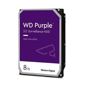 8 TB WD 3.5 PURPLE SATA3 5640RPM 128MB 7/24 GUVENLIK WD84PURZ (3 YIL RESMI DIST GARANTILI)