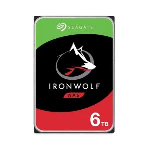 6 TB SEAGATE 3.5 IRONWOLF SATA3 5400RPM 256MB ST6000VN001 (RESMI DIST GARANTILI)