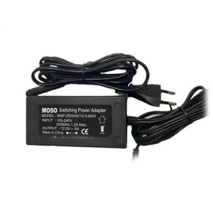 MOSO 1205 12 VOLT 5 AMPER 60 WATT 5.5*2.5 UÇLU PLASTİK KASA MASAÜSTÜ ADAPTÖR KUTUSUZ
