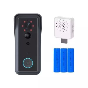 URANIUM UD-2007AS-WIFI 2MP 2.6MM LENS 7 METRE IR DAHİLİ BATARYA ÇİFT YÖNLÜ KONUŞMA IP54 WIFI KAPI ZİLİ(TUYA SMART)