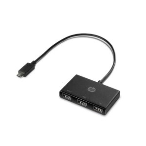 HP USB-C TO USB-A HUB SİYAH Z6A00AA
