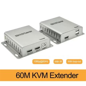 SENSEI HD-61 CAT5E/CAT6 2XUSB+IR 1080P 60HZ 60MT HDMI KVM EXTENDER
