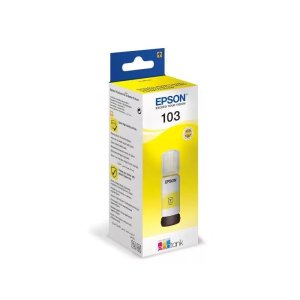 EPSON C13T00S44A 103 ECOTANK YELLOW INK BOTTLE