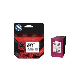 HP F6V24A 3 RENKLİ MÜREKKEP KARTUŞ NO:652