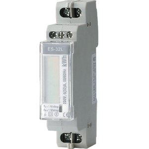 ENTES LCD EKRANLI AKTİF ENERJİ SAYACI 32A KWH ENERJİ PALS M1139