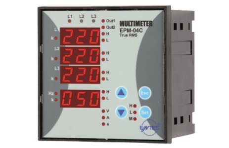 ENTES EPM-04C 96X96 220VAC ELEKTRONİK MULTİMETRE
