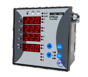 ENTES ELEKTRONİK MULTİMETRE 96X96 CT25 M1182