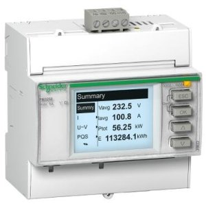 SCHNEIDER ELECTRIC METSEPM3255 PM3255 GÜÇ ÖLÇER - 2 DİJİTAL G - 2 DİJİTAL Ç - RS485